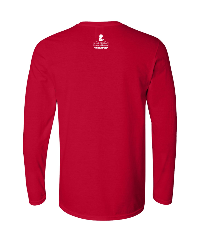 Primary image St. Jude HOPE Long Sleeve Tee - Red
